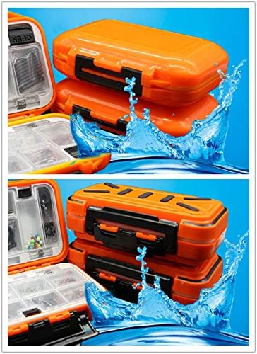 Waterproof Fishing Lure Box Spoon Hooks Baits Storage Tackle Box Containers for Casting Fishing Fly Fishing,Large/Medium/Small Lure Case - Image 6